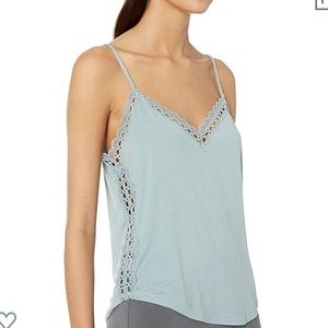 Eberjey malia slate blue modal lace cami Sz. S